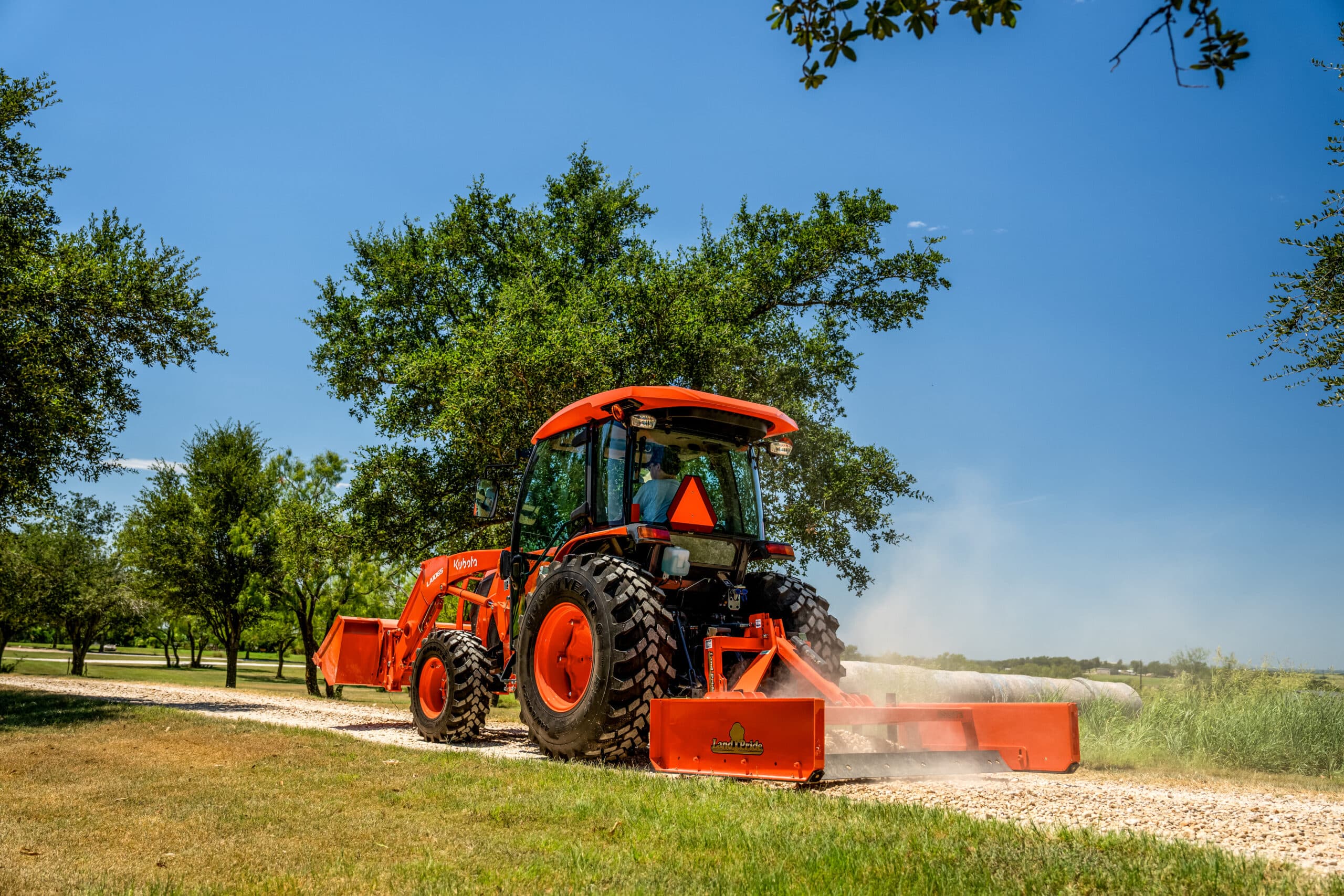 Kubota MX5400HSTC Cab Tractor and Loader