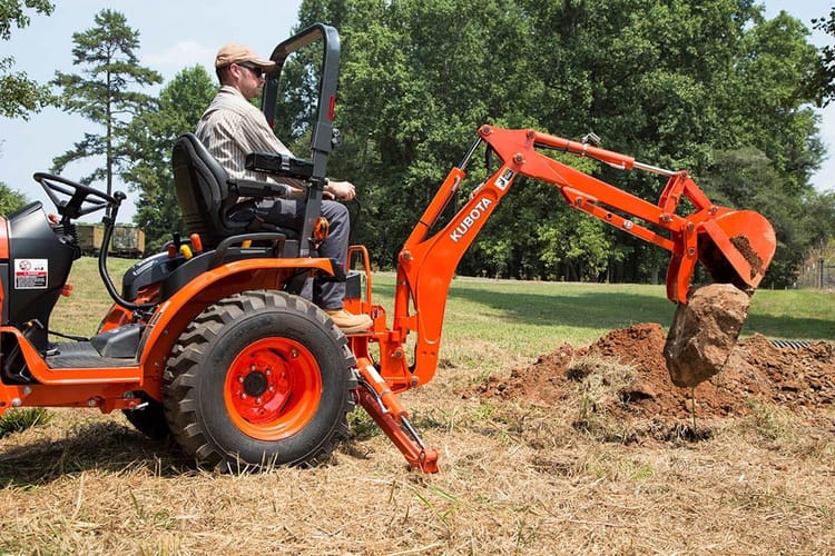 Kubota BH70 BackHoe for B01 Series