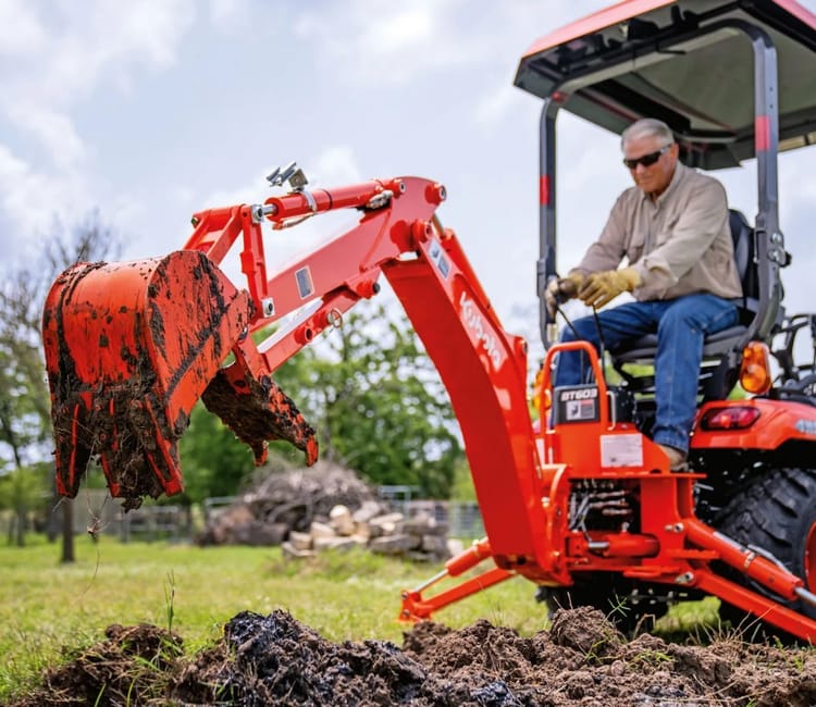 Kubota BH92 9’2″ Dig Depth BackHoe