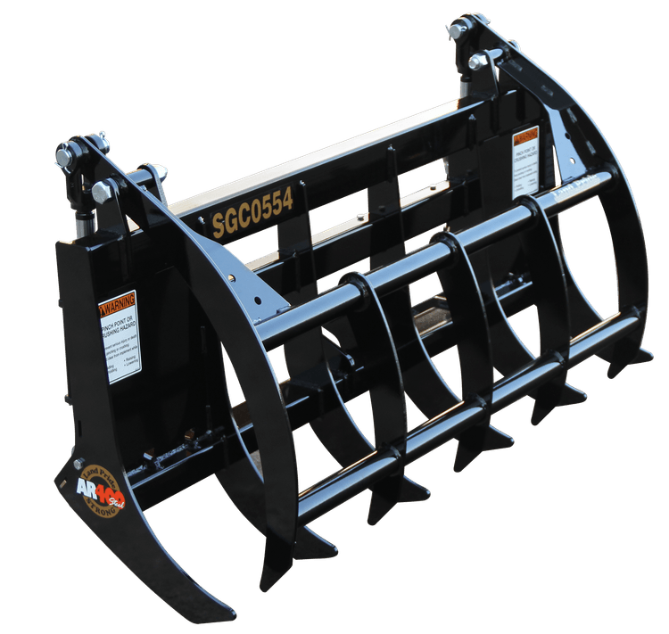Land Pride SGC0554 54″ Claw Grapple (requires 3rd Function Valve)