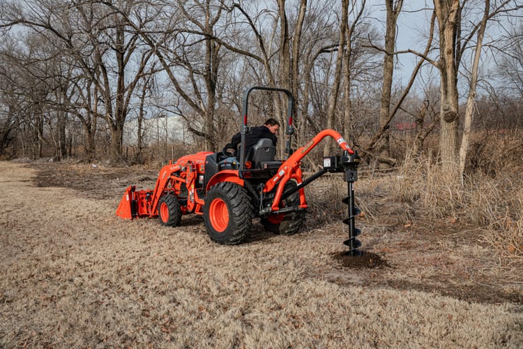 Land Pride PD25 Post Hole Digger with 12″ Auger