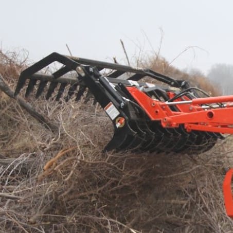 Land Pride SGC1072 72″ Claw Grapple (3rd Function Valve Required)