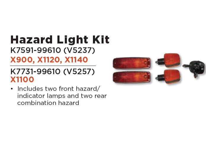 Kubota RTVX Turn Signal Kit K7591-99610 Cab K7731-99610 Requires Wire Harness Kit
