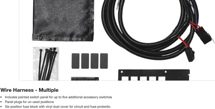 Kubota RTV Accessories Wire Harness Kit (Multiple)