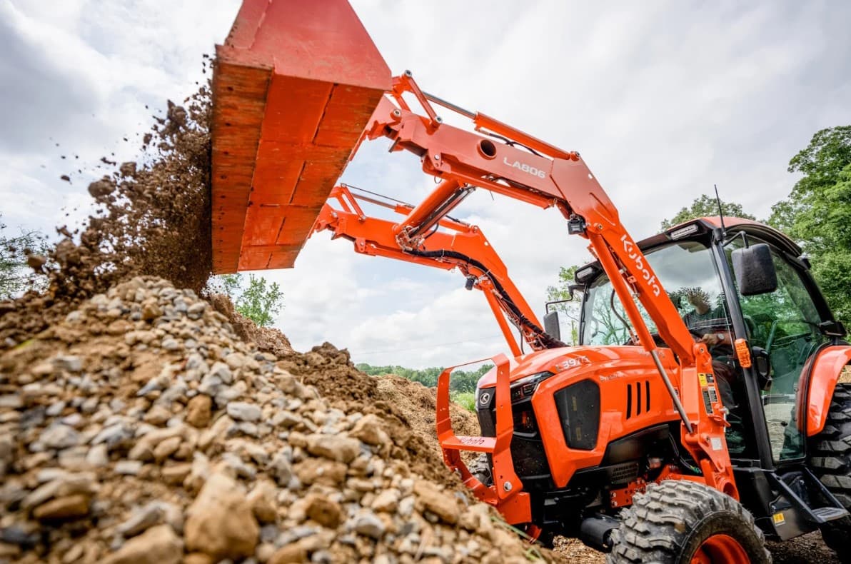 Kubota L3770 Cab Tractor and Loader